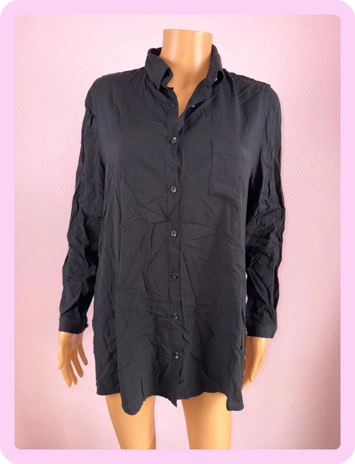 Robe chemise très bon état taille 36 bel air